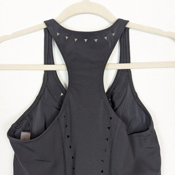 GIGI C Black Roberta Cut Out Athletic Tank Top - Picture 4 of 8